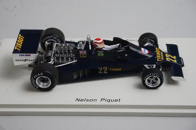 1:43 SPARK S4815 Ensign N177 German GP 1978 #22 N. Piquet model car