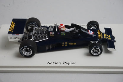 1:43 SPARK S4815 Ensign N177 German GP 1978 #22 N. Piquet model car