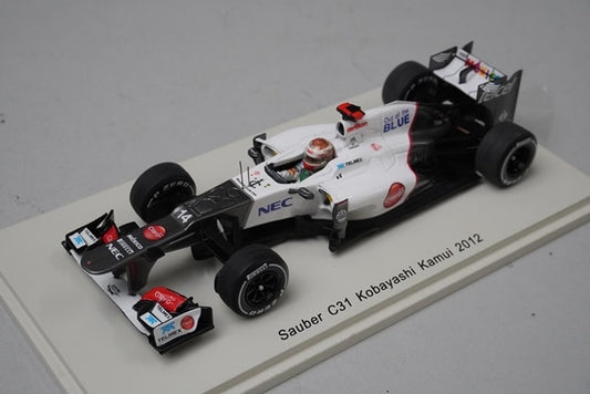 1:43 SPARK SS03 Suzuka 50th Anniversary Sauber C31 Ferrari Kobayashi Kamui 2012 #14 model car
