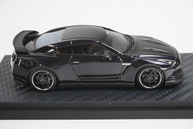 1:43 HPI 8437 Nissan GT-R (R35) Spec V Ultimate Opal Black model car