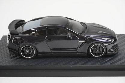 1:43 HPI 8437 Nissan GT-R (R35) Spec V Ultimate Opal Black model car