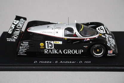 1:43 Spark S1913 Porsche 962 GTI Le Mans 1989 #15 model car