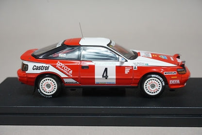 1:43 HPI 8146 Mirage Toyota Celica GT-Four Rally Sweden 1992 #4 model car