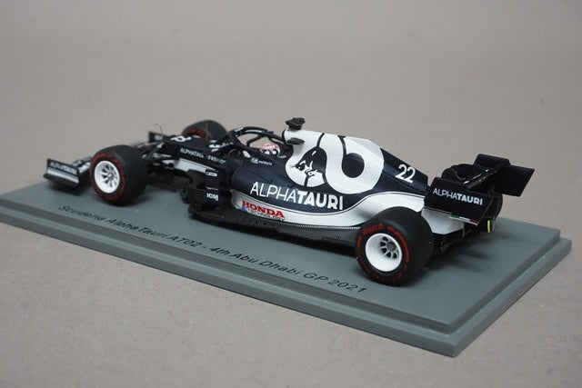 1:43 SPARK S7853 Scuderia AlphaTauri AT02 Abu Dhabi GP Yuki Tsunoda 2021 #22