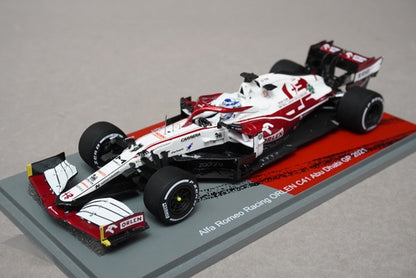 1:43 SPARK S7856 Alfa Romeo Racing ORLEN C41 Abu Dhabi GP 2021 #7 K.Raikkonen