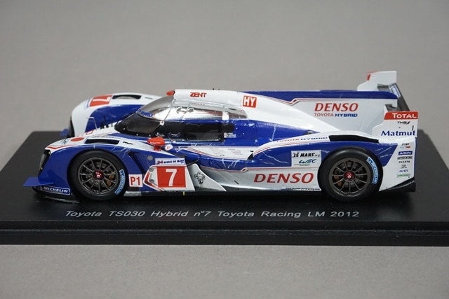 1:43 SPARK S2376 Toyota TS030 Hybrid Toyota Racing Le Mans 2012 #7