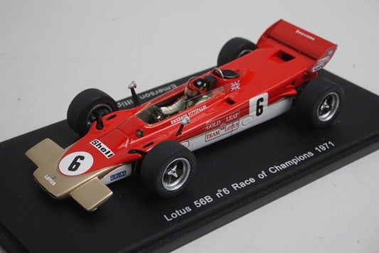 1:43 SPARK S1763 Lotus 56B Race of Champions E.Fittipaldi 1971 #6 model car