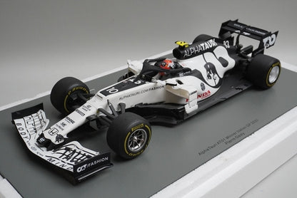 1:18 SPARK 18S487 AlphaTauri AT01 #10 Scuderia AlphaTauri F1 Team Winner Italian GP 2020 Pierre Gasly