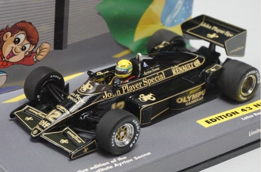 1:43 MINICHAMPS 540431501 Lotus Renault 97T A.Senna 1985 #12 ASC No.30