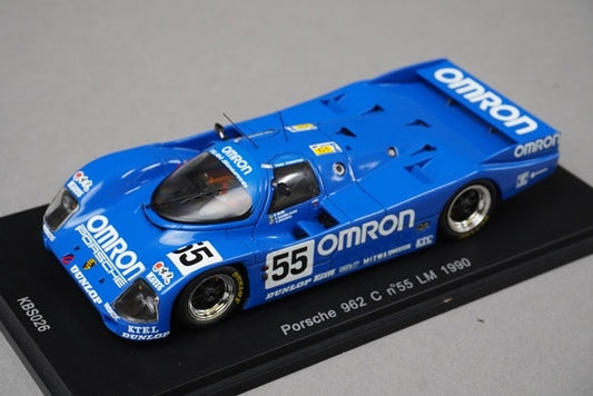 1:43 SPARK KBS026 Porsche 962 C Le Mans 1990 #55 model car