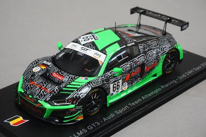 1:43 SPARK SB371 Audi R8 LMS GT3 24H SPA 2nd 2020 #66