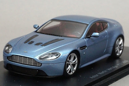 1:43 SPARK S2164 Aston Martin Vantage V12 2009 Metallic Blue