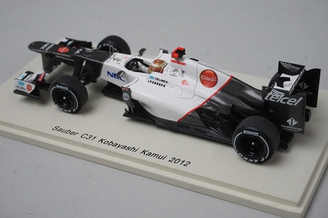 1:43 SPARK SS04 Suzuka Circuit Custom Sauber C31 Ferrari 2012 #14 model car