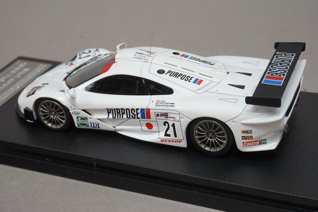 1:43 HPI 8534 Mirage MIYAZAWA model special order McLaren F1 GTR Fuji 1000km 1999 #21