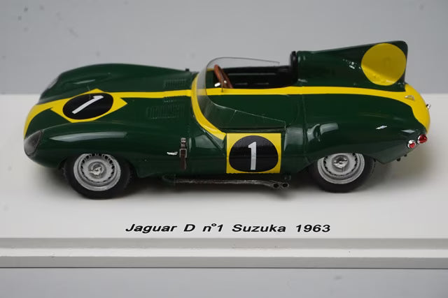 1:43 SPARK SJ017 Jaguar D Suzuka 1963 #1