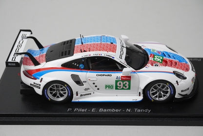 1:43 SPARK S7938 Porsche 911 RSR-Porsche-GT Team 3rd LMGTE Pro class LM 24h 2019