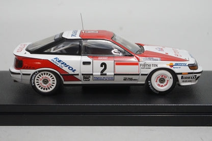 1:43 HPI 8088 Toyota Celica FT-Four Tour de Corse 1991 #2 C.Sainz/L.Moya