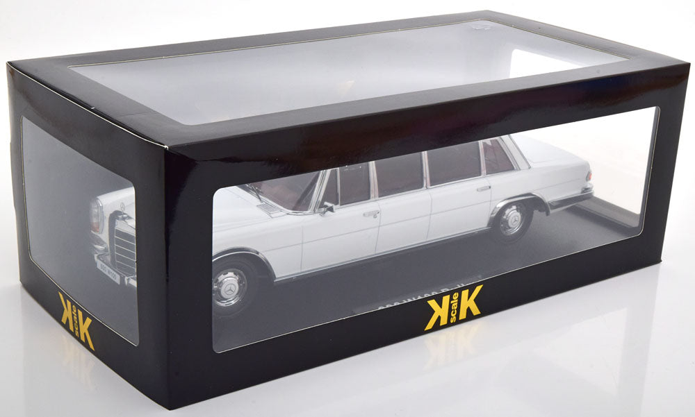 KKDC181133 KK scale 1:18 Mercedes 600 LWB W100 Pullman 1964 White