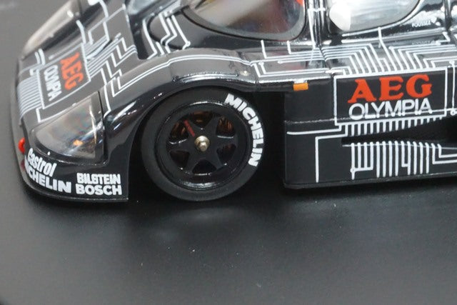 1:43 HPI 8064 Sauber Mercedes C9 Le Mans 1988 #61 Mauro Baldi/Jochen Mass/James Weaver