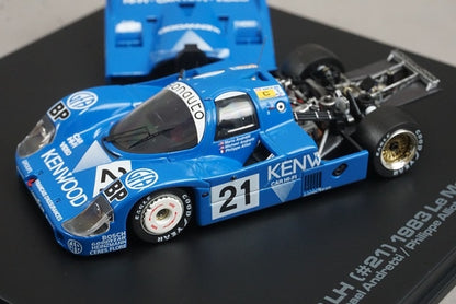 1:43 HPI 941 Porsche 956 LH Le Mans 1983 #21 Mario Andretti Michael Andretti Phillippe Alliot