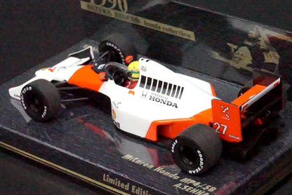 1:43 MINICHAMPS 539904327 McLaren Honda MP4/5B 1990 A.Senna #27 Suzuka Legend