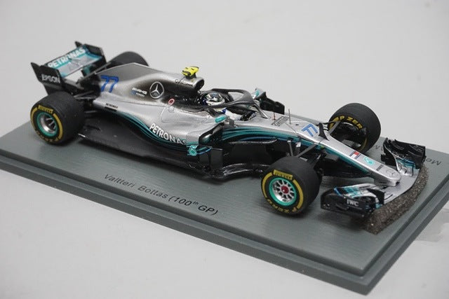 1:43 SPARK S6053 Mercedes AMG Petronas W09 EQ China GP 2018 #77 V.Bottas