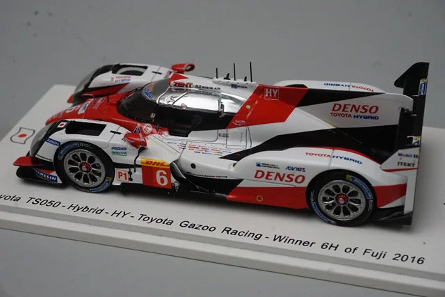 1:43 SPARK SJ046 Toyota TS050 Hybrid Gazoo Racing Fuji 6h 2016 Winner #6
