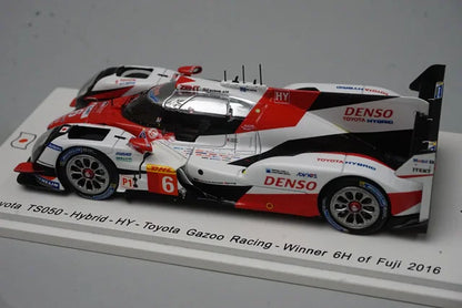 1:43 SPARK SJ046 Toyota TS050 Hybrid Gazoo Racing Fuji 6h 2016 Winner #6