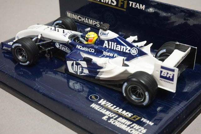 1:43 MINICHAMPS 400040004 Williams F1 BMW FW26 M. Schumacher #4