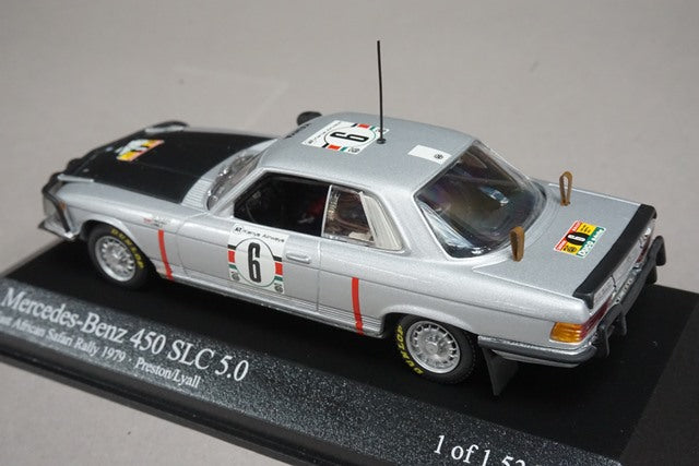 1:43 MINICHAMPS 430793906 Mercedes 4560 SLC 5.0 Safari West Africa 1979 #6 Preston/Lyall