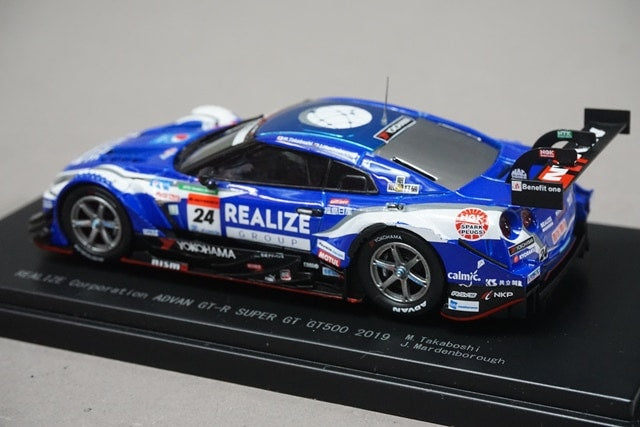 1:43 EBBRO 45717 Nissan REALIZE Corporation ADVAN GT-R Super GT GT500 2019 #24