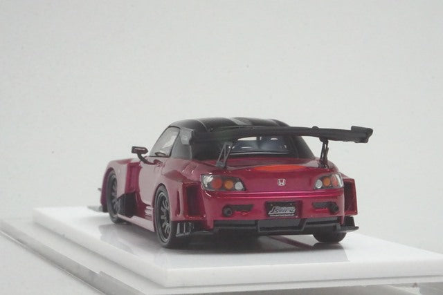 20F02-02 onemodel 1:64 Honda S2000 J's Racing Transparent Red