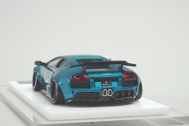 LB670-023 LB PERFORMANCE 1:64 LIBERTY WALK LB Works Murcielago LP670 40th Blue