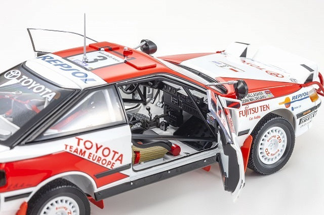 KS08961A KYOSHO 1:18 Toyota Celica GT-FOUR (ST165) 1990 Safari #3 2023 Shizuoka Hobby Show