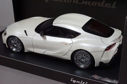 1:18 ignition model IG1886 GR Supra RZ (A90) White Metallic