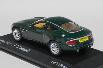 1:43 MINICHAMPS 400137222 Aston Martin V12 Vanquish Green