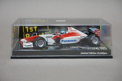 1:43 MINICHAMPS 400020124 Toyota TF102 Australian GP 2002 #24 M.Salo