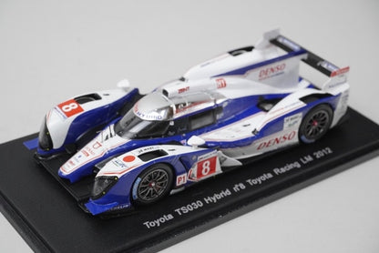 1:43 SPARK S2377 Toyota TS030 Hybrid Toyota Racing Le Mans 2012 #8 model car