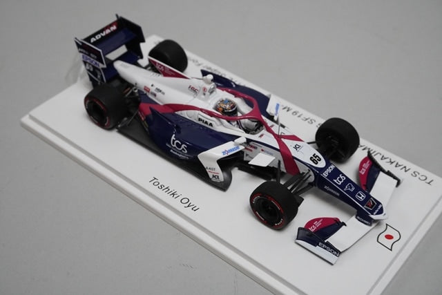1:43 SPARK SJ130 Dallara SF19 TCS NAKAJIMA RACING M-TEC HR-417E Super Formula 2022 #65 Fumiki Oyu