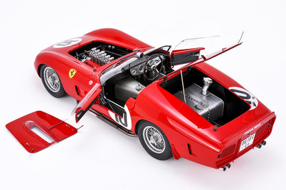 K823 Model Factory HIRO 1:12 Ferrari 250TRI/61 LM 1961 #10 North American Racing Team #17 Fulldetail Kit MFH