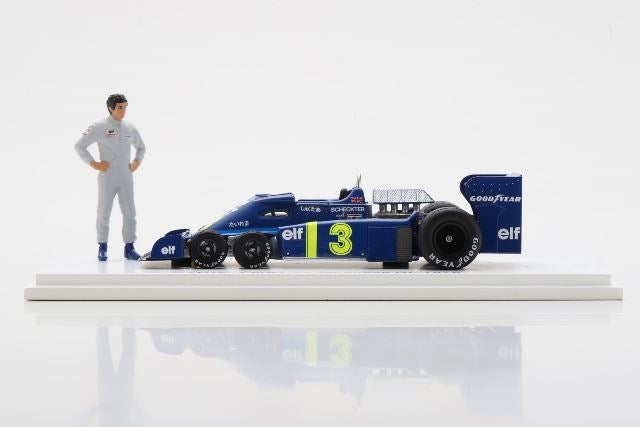 ROMU053 SPARK 1:43 Tyrrell P34 Japan GP 1976 J.Schecter figure included