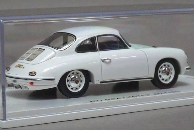 1:43 SPARK SKB43019 Porsche 356B Carrera 2 (2000GS) 1961 White