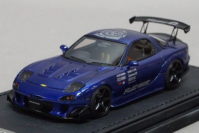 1:43 ignition model IG1342 Mazda RX-7 (FD3S) RE Amemiya Blue