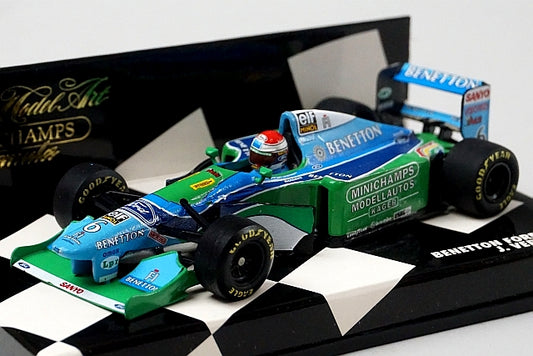 1:43 MINICHAMPS 430940206 Benetton Ford B194 #6 J.Verstappen