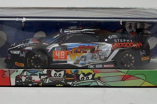 1:43 SPARK SP243 Audi LMS GT4 Orhes/antoine le pilote Paul Ricard 2018 #48