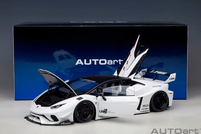 79125 AUTOart 1:18 Liberty Walk LB-Silhouette Works Lamborghini Huracan GT White