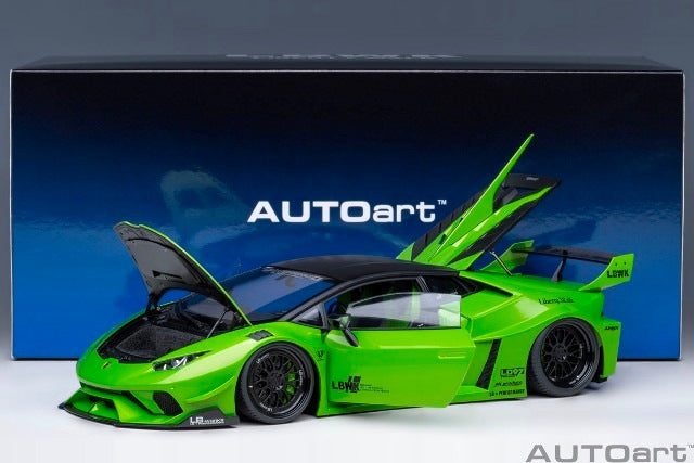 79128 AUTOart 1:18 Liberty Walk LB Silhouette Works Lamborghini Huracan GT (Pearl Green)