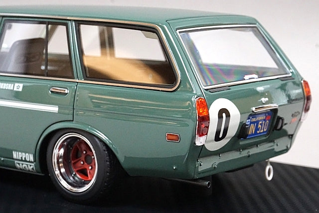 1:18 ignition model IG2217 Datsun Bluebird (510) Wagon Green