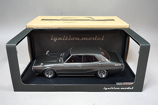 1:18 ignition model IG1981 Nissan Skyline 2000 GT-X (GC110) Gun Metalic