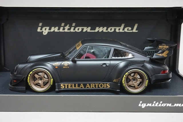 1:18 ignition model IG2465 RWB 964 Matte Black